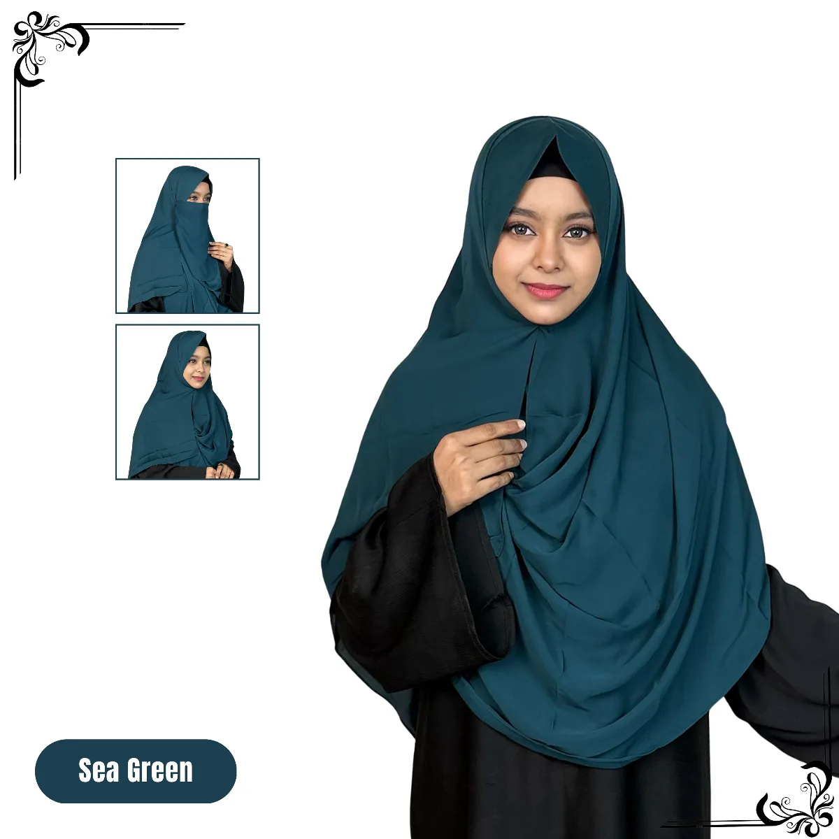 Aznur Two Face Instant Ready Nikab Hijab | Aznur | The Art of Modest Fashion